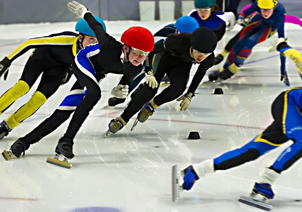 Patinaje de velocidad Imágenes De Stock Sin Royalties Gratis