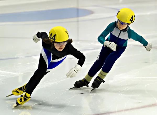 Patinaje de velocidad Imagen De Stock