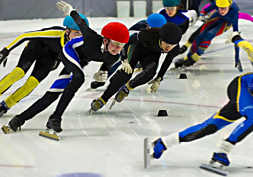 Speed Skating Stock Editorial Photo © urmoments 16350629