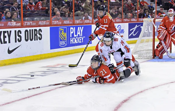 Mistrovství světa v ledním hokeji IIHF 2013 žen — Stock fotografie