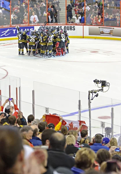 IIHF 2013 Campionato del Mondo di Hockey su ghiaccio femminile — Foto Stock