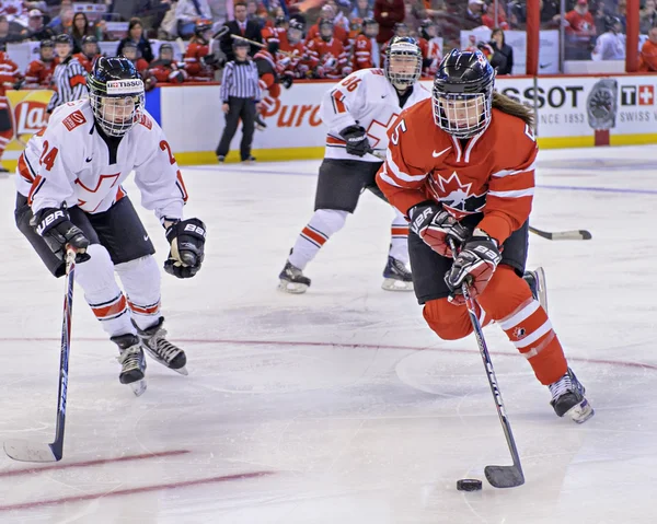 IIHF 2013 Campionato del Mondo di Hockey su ghiaccio femminile — Foto Stock