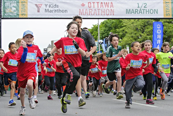 2013 ottawa y maraton — Stok fotoğraf