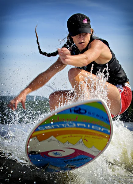 Wellensurfen — Stockfoto