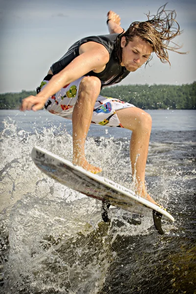 Wellensurfen — Stockfoto