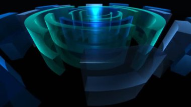 serin mavi soyut hd arka plan