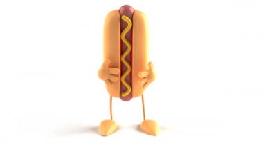 hotdog izleyicilere Selam