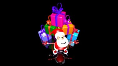Hediyelerle Noel Baba
