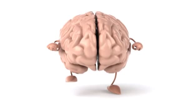 Hersenen dansen — Stockvideo
