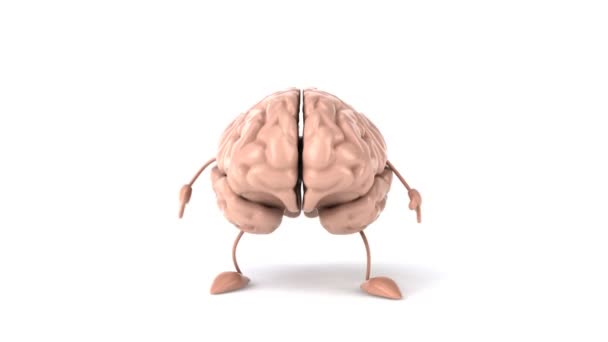 跳跃的大脑 — 图库视频影像