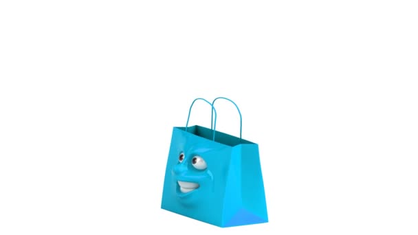 Buon shopping bag — Video Stock