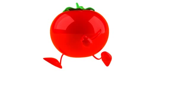 Tomatenlauf — Stockvideo