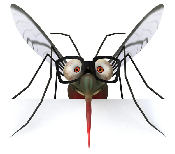 Fun mosquito — Stock Photo, Image