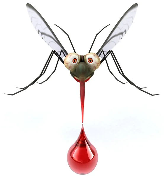 Zábava komár — Stock fotografie