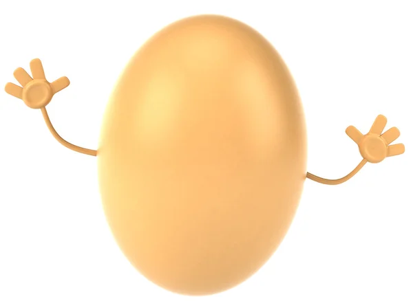 Duże jajo — Zdjęcie stockowe