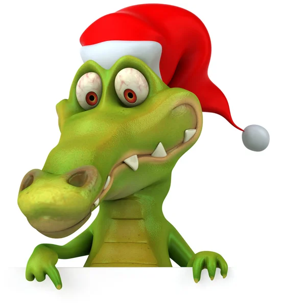 Kerstmis dragon — Stockfoto