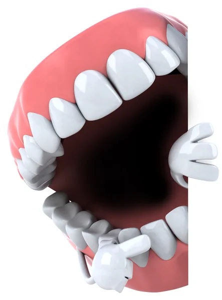 Fun teeth — Stock Photo, Image