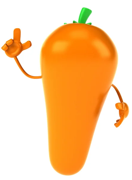 Szórakoztató sárgarépa — Stock Fotó