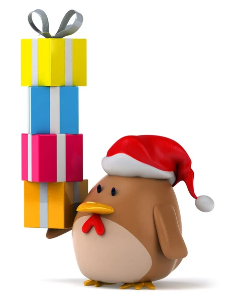 New year fun bird — Stock Photo, Image