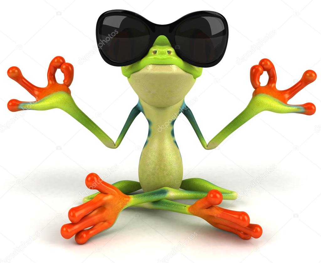 Zen frog 3D