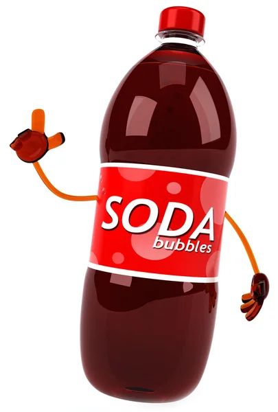 Fun Soda bottle — Stock Photo, Image