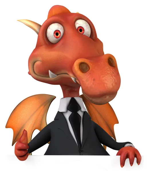 Fun dragon — Stock Photo, Image