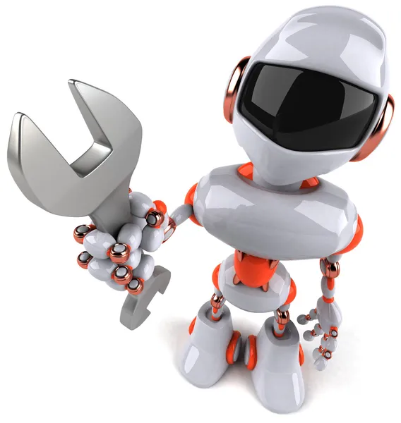 Cute robot — Stock Photo, Image