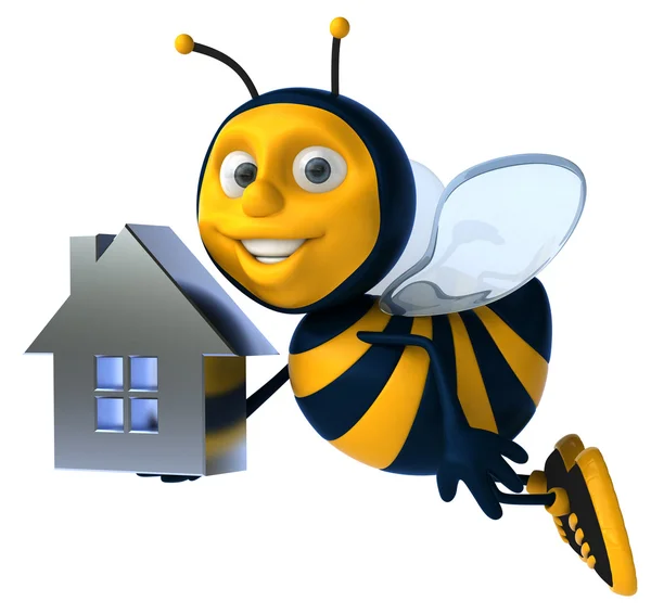 Leuke bee — Stockfoto