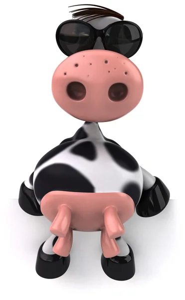 Fun cow — Stock Photo, Image