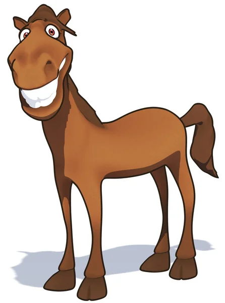 Fun horse — Stock Photo, Image