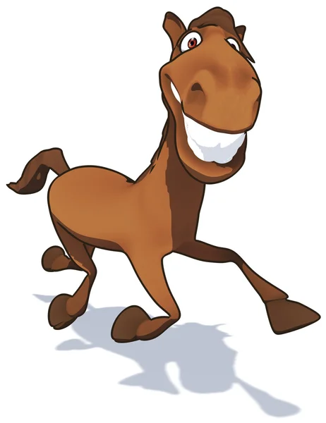 Fun horse — Stock Photo, Image