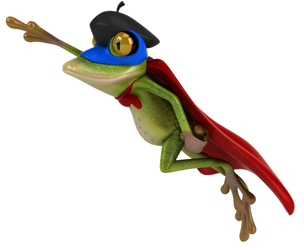 Super żaba — Zdjęcie stockowe