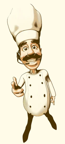 Fun chef — Stock Photo, Image