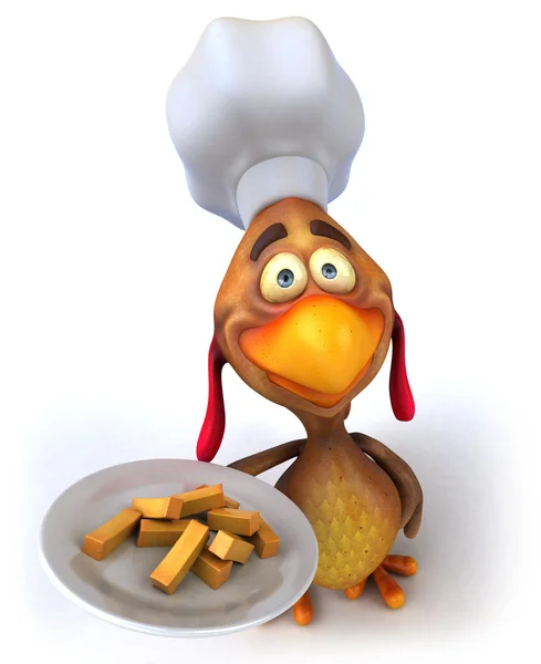 Chef di pollo — Foto Stock