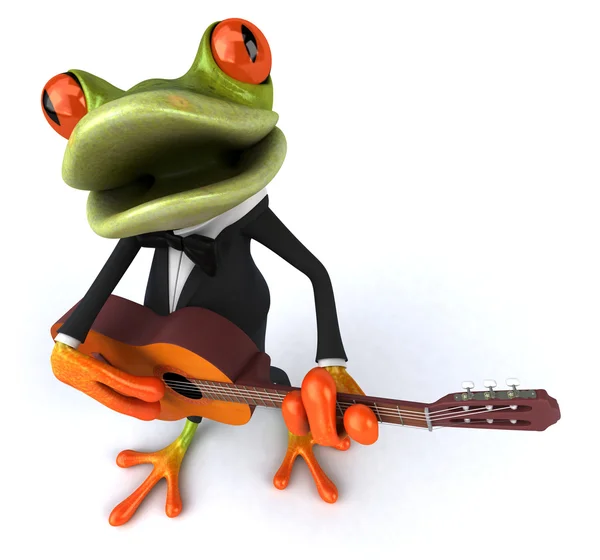 Frog with a guitar Stock Photo by ©julos 6084552