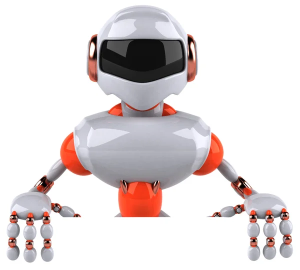 Robot with space for text — Stock Photo, Image