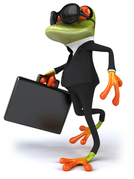 Business frog — Stock Photo, Image