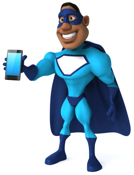 Fun superhero — Stock Photo, Image