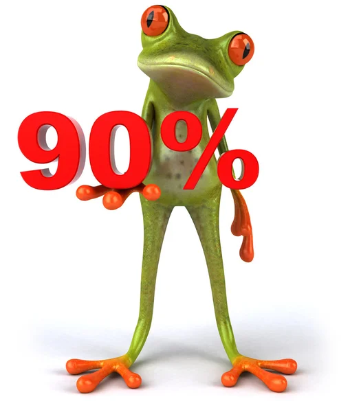 Frog offerta di sconto 3d — Foto Stock