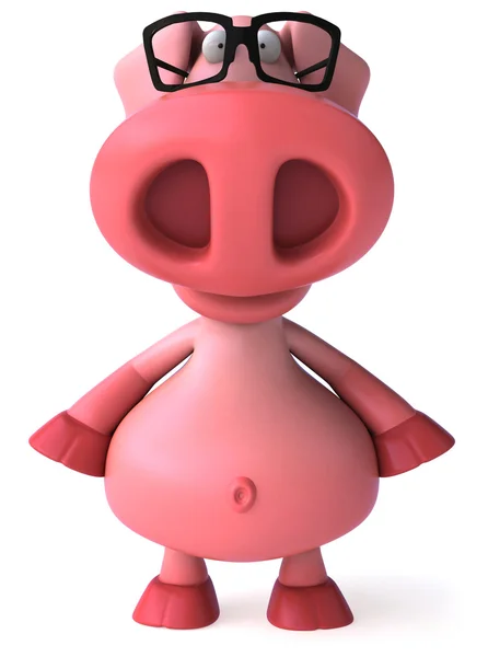 Happy Pig 3d illustration — Stock Photo, Image