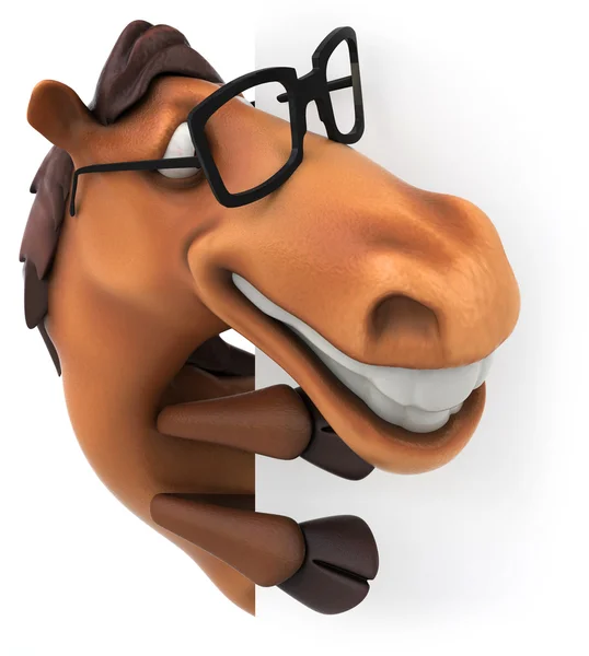 Horse 3d animation — Stock Photo, Image