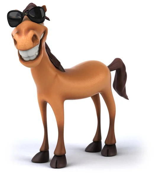 Fun horse — Stock Photo, Image
