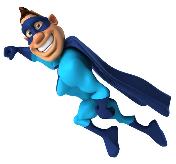 Super hero flying — Stock Photo, Image