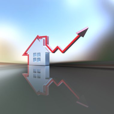 Real estate market clipart