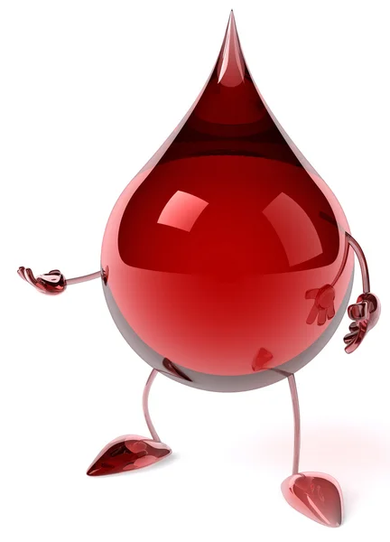 Blood drop — Stock Photo, Image