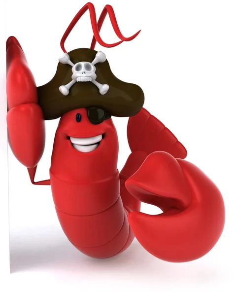 Fun lobster — Stock Photo, Image