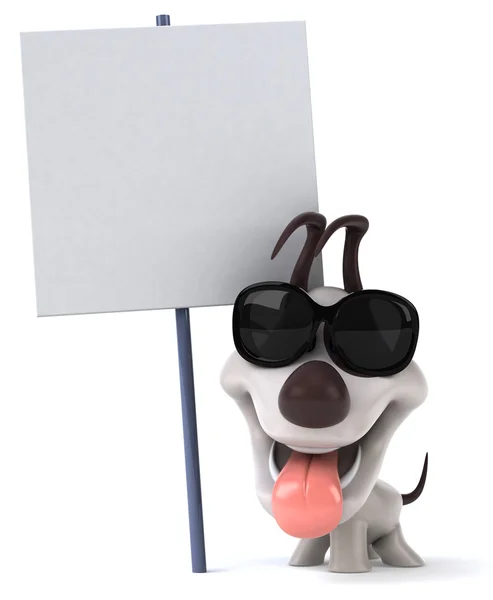 Fun dog — Stock Photo, Image