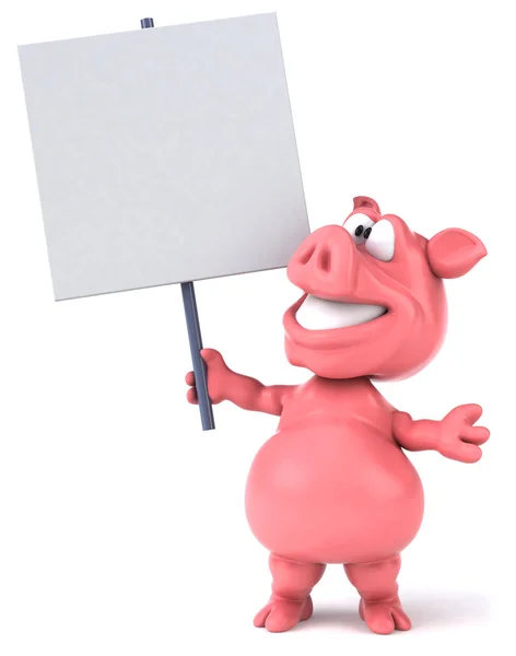 Fun pig — Stock Photo, Image