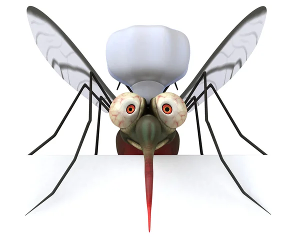 Fun mosquito — Stock Photo, Image