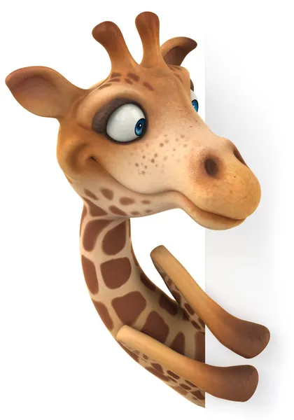 Leuke giraffe — Stockfoto